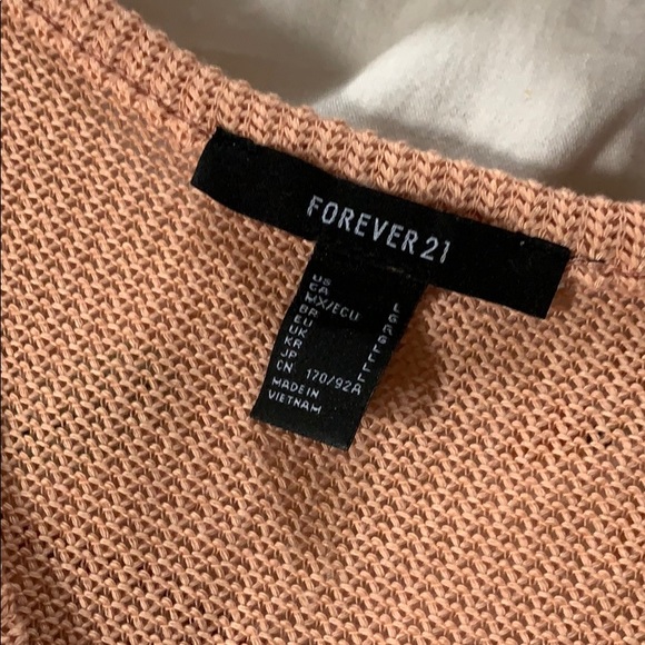 Forever 21 front knot cardigan - Picture 2 of 4